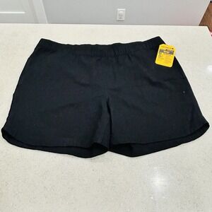 Carhartt Women's Force Relaxed Fit Ripstop  Work Short, Black, XL (16-18)‎
